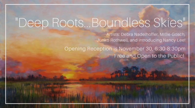 Deep Roots ... Boundless Skies Opening Reception at Frameworks Gallery
